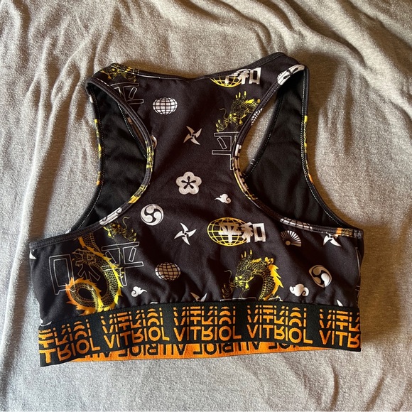 Black Dragon Sports Bra - Picture 2 of 3